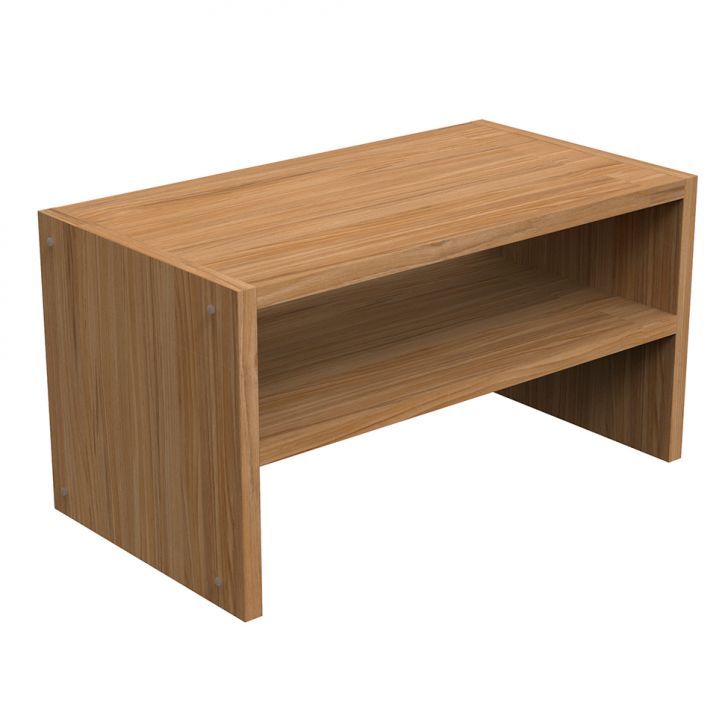 Mesa de Centro Retangular Bamberg Amêndoa