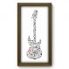 Quadro Decorativo - Guitarra - 033qdgm