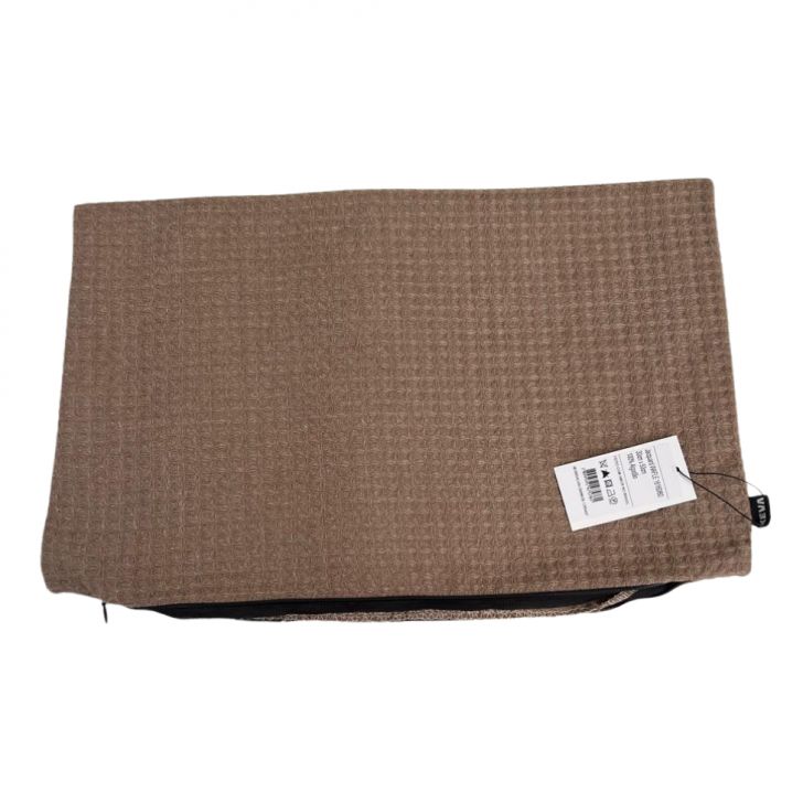Almofada Jacquard Waffle 30x50 Marrom