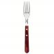 Garfo para Churrasco Jumbo Tramontina Talher Avulso Aço Inox Cabo Madeira Polywood Vermelho?
