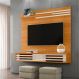 Home Para TV Com Prateleiras Maldivas Cinamomo Off White
