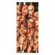 Adesivo Decorativo de Porta - Churrasco - Carne - 569cnpt Auto Colante