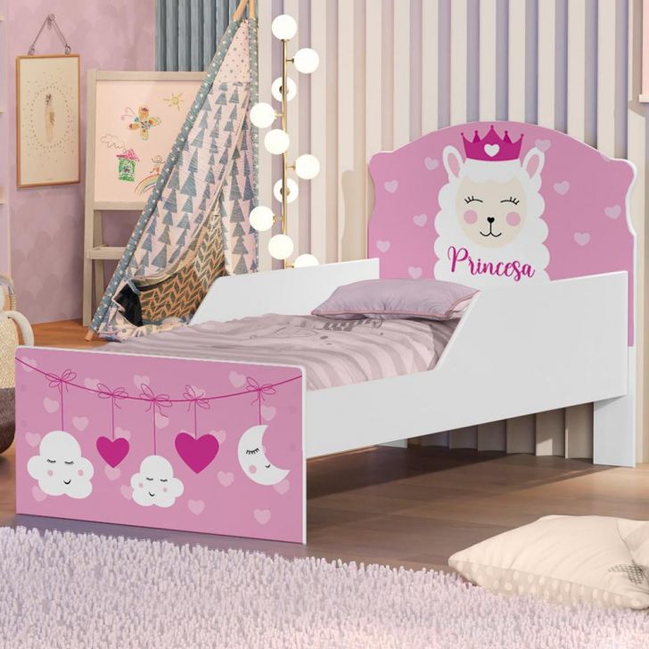 Mini Cama Menina Lhama