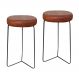Kit 2 Banqueta Banco | Banqueta Aço Média Cozinha Bar Balcão 60cm Altura