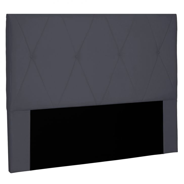 Cabeceira King Aquilla Suede Cinza