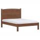 Cama Casal Madeira Maciça 1149 Imbuia Milani Store