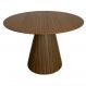 Mesa de Jantar Cone Redonda 130 cm Base Madeira Pau Ferro