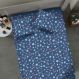Jogo de Cama Casal 3 Pçs Stitch Disney Kids 70% Algodão 30% Poliéster Stitch Pedras