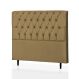 Cabeceira Casal Paris 140 CM Suede Camurça - D A Decor
