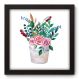 Quadro Decorativo - Vaso de Flores - 091qdfp