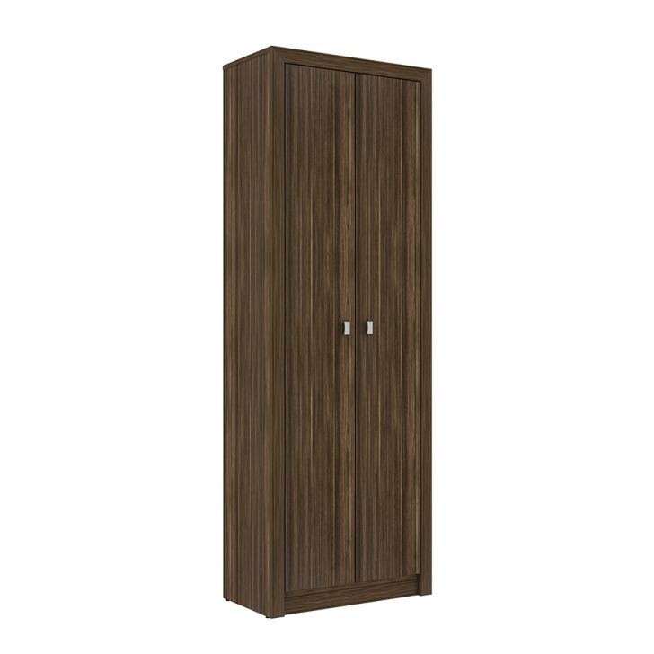 Armário Estante Alto para Escritório Home Office ME4105 MDP Nogal G69 - Gran Belo