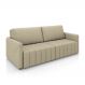 Sofá-Cama Decorativo Retrátil Thanos 2 Lugares 192cm Linho Bege G45 - Gran Belo