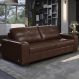 Sofá Decorativo 2 Lugares Turim 200cm Couro Caramelo G58 - Gran Belo
