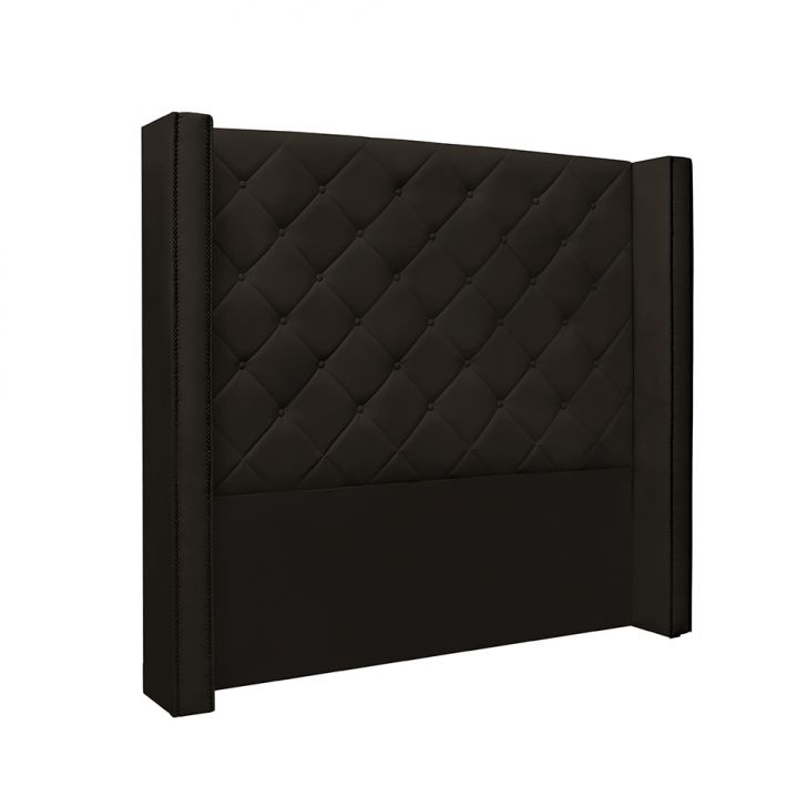 Cabeceira King Vicenza Poliuretano Marrom