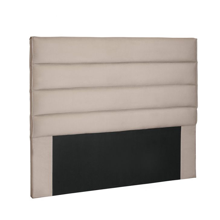 Cabeceira La Italiana Para Cama Box Casal 140 cm Suede Bege - D'Rossi