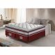Conjunto Cama Box Queen de Molas Ensacadas D33 com Pillow TOP Cama inBox Select 158x198x70 Vinho