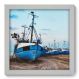 Quadro Decorativo - Barcos - 22cm x 22cm - 024qnpab