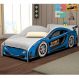 Cama Carro com Baú Infantil Azul