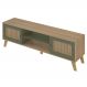 Rack Bancada Para Tv 75 Pol 180 cm 4534 Carvalho Menta ARLY