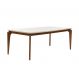 Image of Mesa de Jantar Retangular com Tampo de Vidro Off White Lauren Natural 182 cm MO895TA39FAMMOB