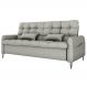 Sofa Cama 2 Lugares 200cm Pillar Linho Vancouver E487 Cinza Milani Store