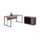 Kit Office Modern Noce Preto
