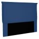 Cabeceira Solteiro 0,90m Veneza Suede Azul Marinho - Pallazio