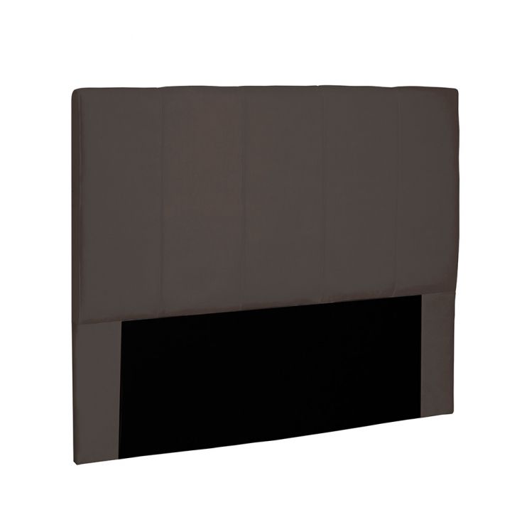 Cabeceira Arizona Para Cama Box Solteiro 90 cm Suede Café - D'Rossi
