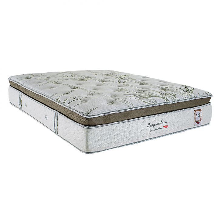 Image of Colchão Casal Imperatore Mola Ensacada (34x138x188) Bege E Branco PLA-HE037MA29CYGMOB