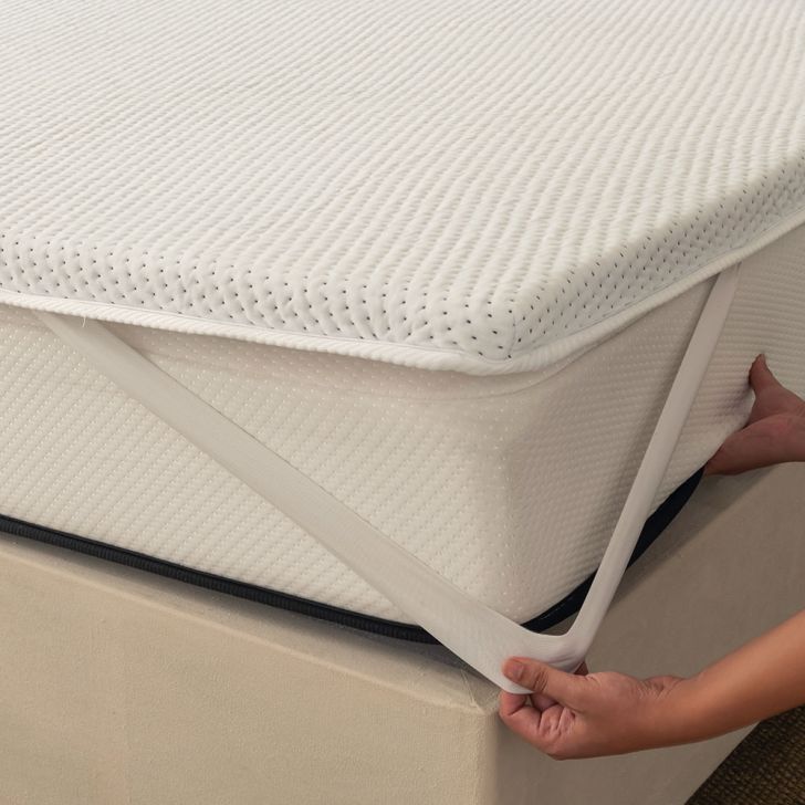 Pillow Top Solteiro Guldi Original Espuma D30 Com Alça (5x88x188) Branco