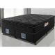 Cama Box King Colchão OrtoFirm Black + Box 193x203x67 One Face Espuma D33 Preto