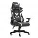 Cadeira Gamer Craft Preta e Branca