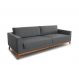 Image of Sofá 3 Lugares Bartô Linho Cinza 210 cm MO895UP29NUKMOB