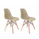 Conjunto com 2 Cadeiras Charles Eames Fendi