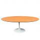 Mesa de Jantar Tulipa Saarinen Oval 198x122 cm Tampo Freijó