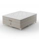 Image of Cama Box Queen Royale com Colchão Queen Molas Ensacadas Bege e Branca MO489BE29MNIMOB