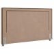 Cabeceira Cama Box Queen 160 cm P05 Berlim Veludo Bege - Lyam Decor
