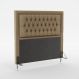 Cabeceira Pegasus 140 Para Cama de Casal Sued Capuccino Aradecor