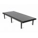Base para Cama Box Solteiro Float Mescla Chumbo 88 cm