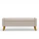 Recamier Bau Paris 1,60m Suede Bege - Inova Decor
