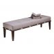 Banco | Banqueta Livia Bege e Imbuia 160 cm