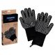 Luvas para Churrasco Tramontina Black em Silicone e Poliéster Grelha Forno Churrasqueira