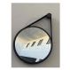 Espelho Adnet 40Cm Marrom Com Preto - Nacional Iluminação
