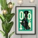 Quadro Poster Candomblé Iemanjá - 60x48cm