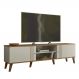 Rack Bancada Para TV 75 Pol 180 cm Denv Off White Nature PLLA