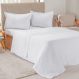 Kit Colcha Casal Santorini New 220x240cm Branco