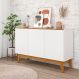 Buffet Sporting 3 Portas Branco