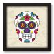 Quadro Decorativo - Caveira Mexicana - 026qdd