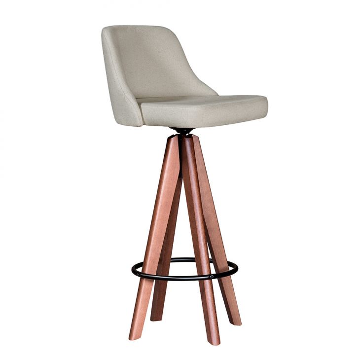 Banqueta Giratória Caribe Cru