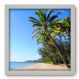 Quadro Decorativo - Praia - 33cm x 33cm - 105qnpbb